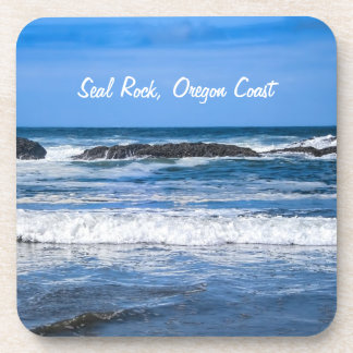 Dessous-de-verre Seal Rock Côte de l'Oregon Sur Océan Pacifique