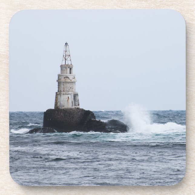 Dessous-de-verre Seascap with lighthouse (Devant)