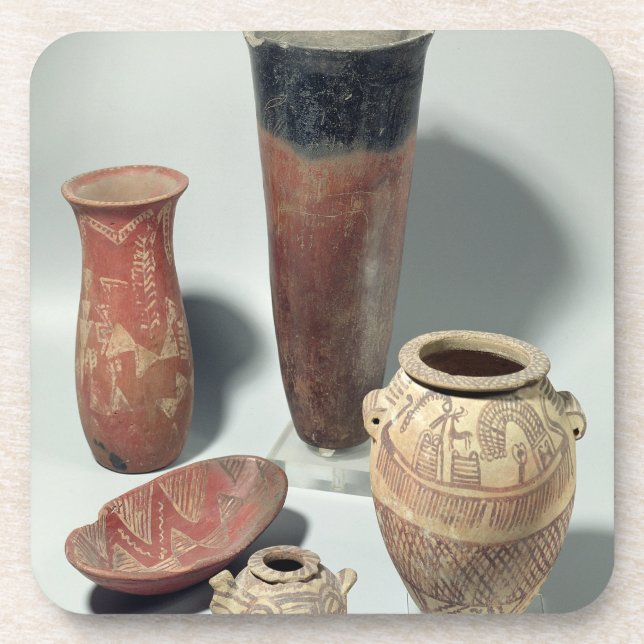Dessous-de-verre Sélection des vases, période de Naqada I/II, (Devant)