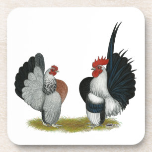 Dessous-de-verre Serama Bantams
