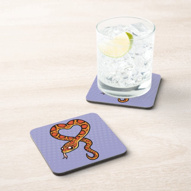 Dessous-de-verre Serpent de dessin animé (Côté Droit)