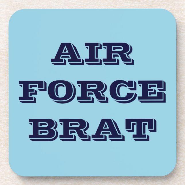 Dessous de verre Set Air Force Brat (Devant)