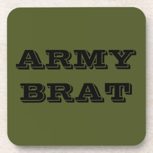 Dessous de verre Set Armée Brat