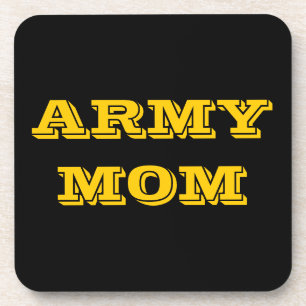 Dessous de verre Set Armée Maman