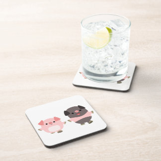 Dessous-de-verre Set de Coasters Cute