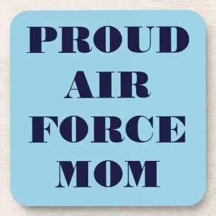 Dessous de verre Set Fier Air Force Maman