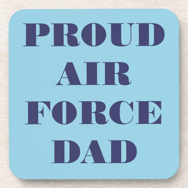 Dessous de verre Set Fiers Air Force Papa (Devant)