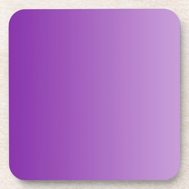 Dessous-de-verre SEULEMENT dégradés de COULEUR - violet (Devant)