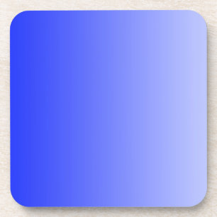 Dessous-de-verre SEULS dégradés de COULEUR - bleu royal