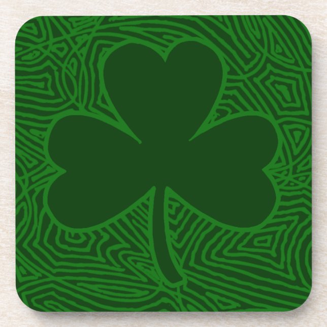 Dessous-de-verre Shamrock (Devant)