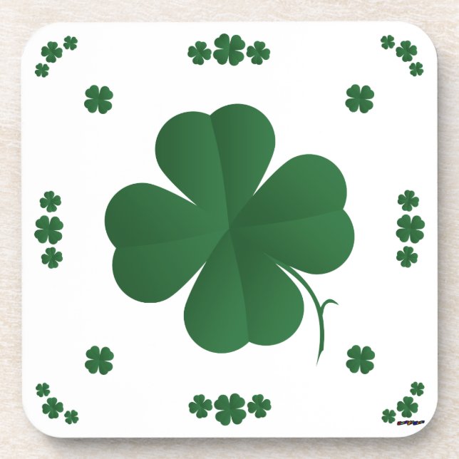 Dessous-de-verre Shamrock (Devant)