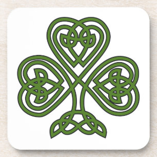 Dessous-de-verre Shamrock celte - Jour de la Saint Patrick