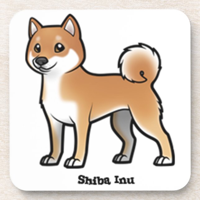 Dessous-de-verre shiba inu (Devant)