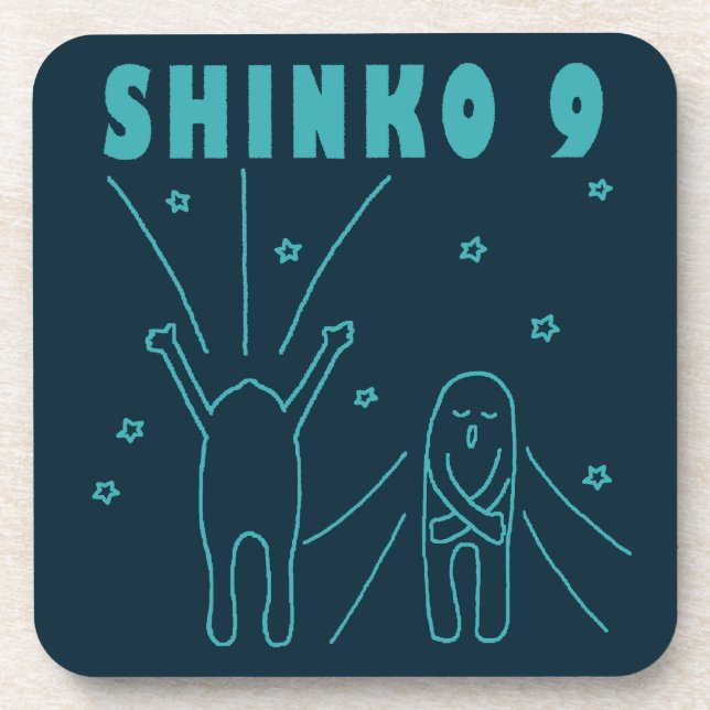 Dessous-de-verre "Shinko 9" Respiration profonde (Devant)