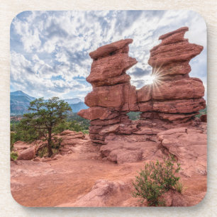 Dessous-de-verre Siamese Twins Colorado Sunburst