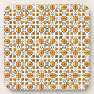 Dessous-de-verre Signal traditionnel letton SUN motif géométrique V