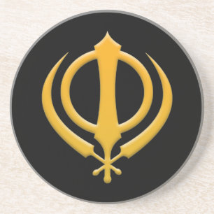 Dessous de verre Sikh Khanda