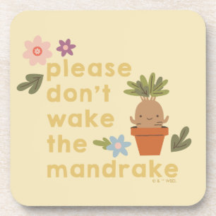 Dessous-de-verre S'il vous plaît ne réveillez pas le Mandrake