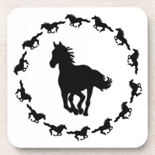Dessous-de-verre Silhouette Design Cheval