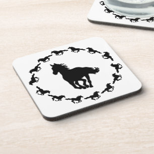 Dessous-de-verre Silhouette Design Cheval
