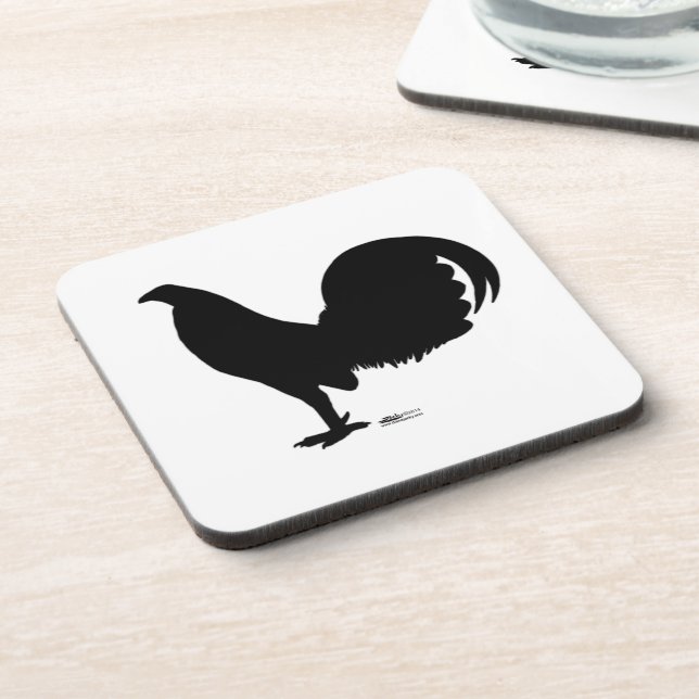 Dessous-de-verre Silhouette du coq Gamecock (Côté gauche)