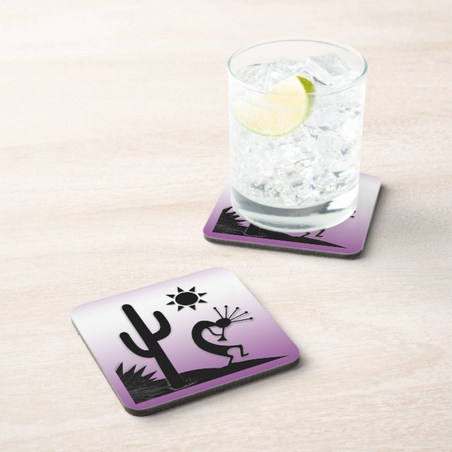 Dessous-de-verre Silhouette Kokopelli (Côté Droit)