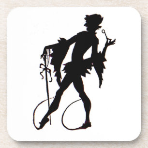 Dessous-de-verre Silhouette magicienne des années 1920