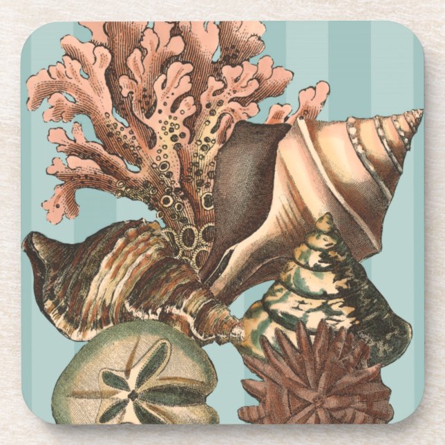 Dessous-de-verre Silhouette Sea Life (Devant)