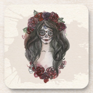 Dessous-de-verre Simple Dia de los Muertos Dessous-de-verres
