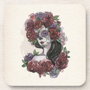 Dessous-de-verre Simple Dia de los Muertos Dessous-de-verres