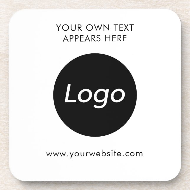 Dessous-de-verre Simple Logo Professional Company (Devant)