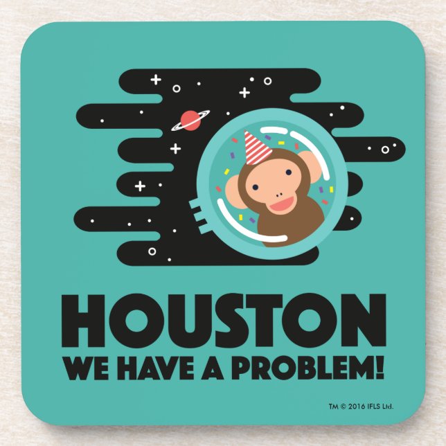 Dessous-de-verre Singe de l'espace (Devant)