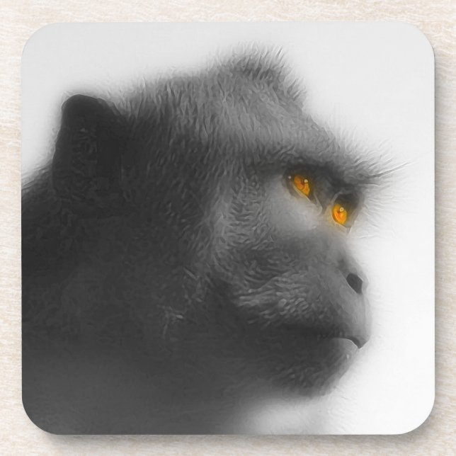 Dessous-de-verre Singe songeur (Devant)