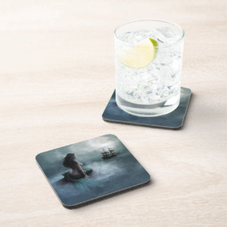 Dessous-de-verre Sirène et navire pirate