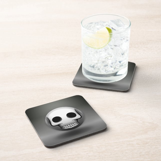 Dessous-de-verre Skullmoji (Côté Droit)