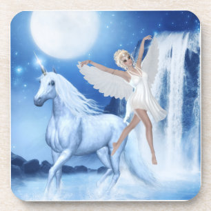 Dessous-de-verre Sky Féerie Aspar et Unicorn