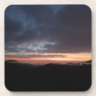 Dessous-de-verre sky night Hard plastic coaster