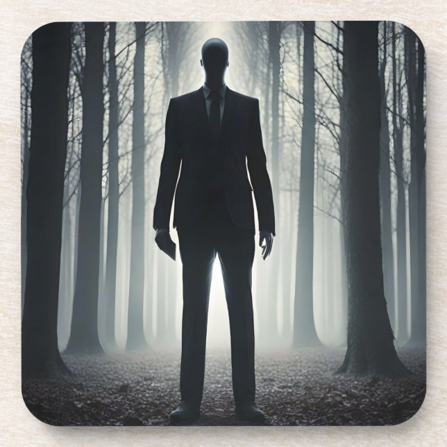 DESSOUS-DE-VERRE SLENDER MAN LEGEND DARK (Devant)