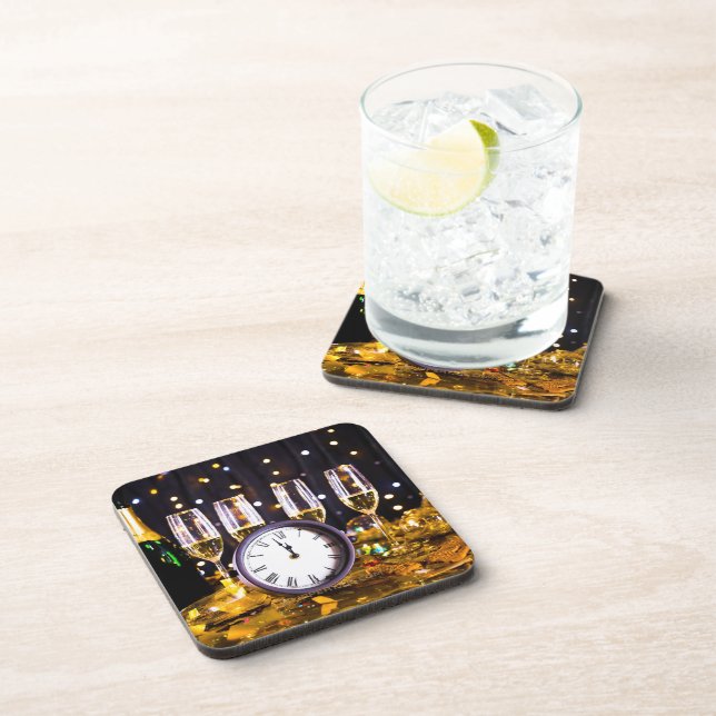 Dessous-de-verre SlipperyJoe's New Year thrilling moments classic c (Côté Droit)