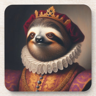 Dessous-de-verre Sloth Renaissance King
