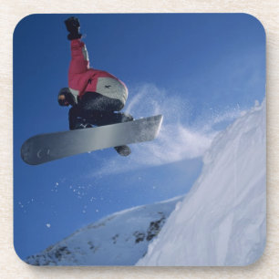 Dessous-de-verre Snowboard à Snowbird Resort, Utah (MR)