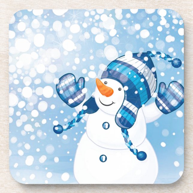 Dessous-de-verre Snowman (Devant)