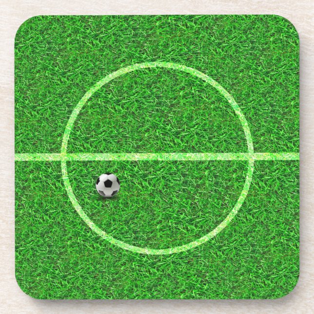 Dessous-de-verre Soccer Football Field (Devant)