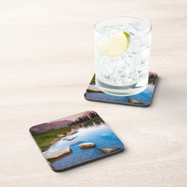 Dessous-de-verre Solitude de lac (Côté Droit)