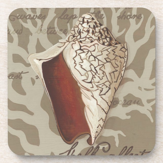 Dessous-de-verre Sonnet maritime IV (Devant)