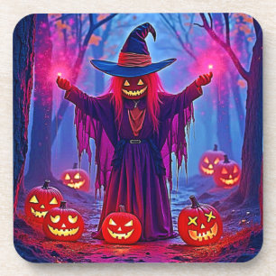 Dessous-de-verre Sorcière mystérieuse dans Enchanted Woods Design