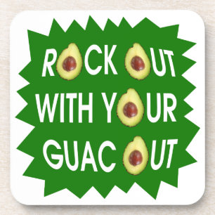 Dessous-de-verre Sortez du rocher avec votre guac