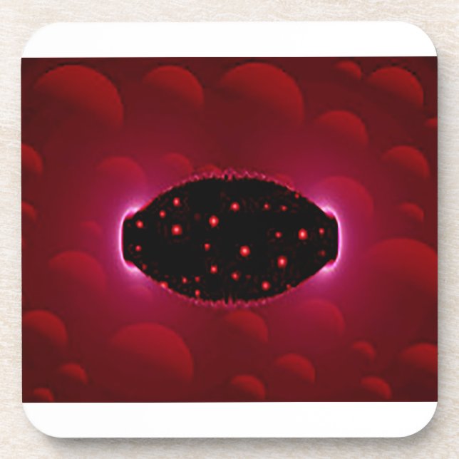 Dessous-de-verre Source Alien D'Énergie Avec Sphères Arrière - plan (Devant)
