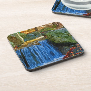 Dessous-de-verre Source d'eau bleue