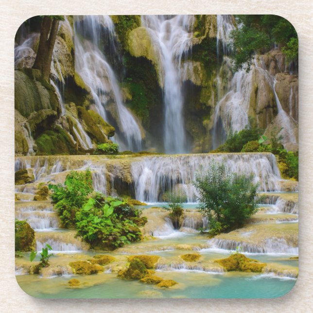 Dessous-de-verre Sources de chute d'eau (Devant)